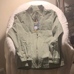 GAP Sage Green Utility Jacket